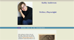 Desktop Screenshot of kathyandersonwriter.com